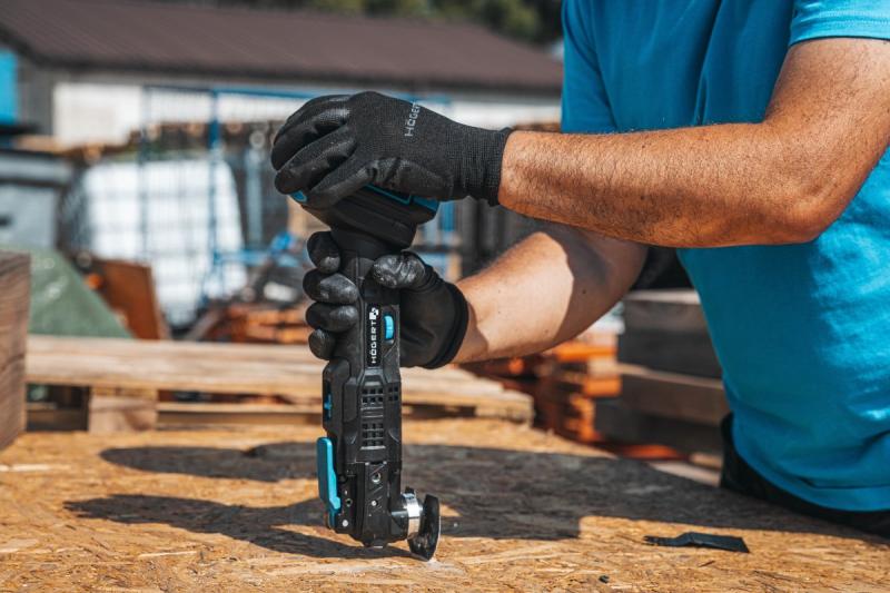 HÖGERT krachtige snoerloze multifunctionele gereedschap, 18V, zonder accu vertaalt naar het Hongaars als: HÖGERT erős vezeték nélküli multifunkciós szerszám, 18V, akkumulátor nélkül.