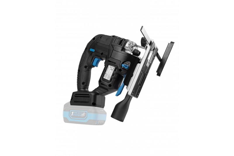 HÖGERT akkumulátoros dekopírfűrész, 18V, rezgéscsillapított fogantyú - akkumulátor nélkül