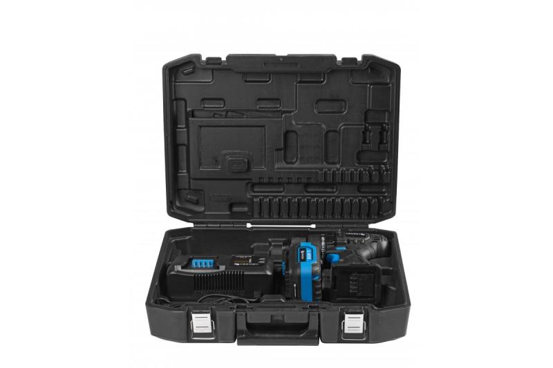 HÖGERT accu-boor 18V, set met accu, oplader, bithouder, boorhouder