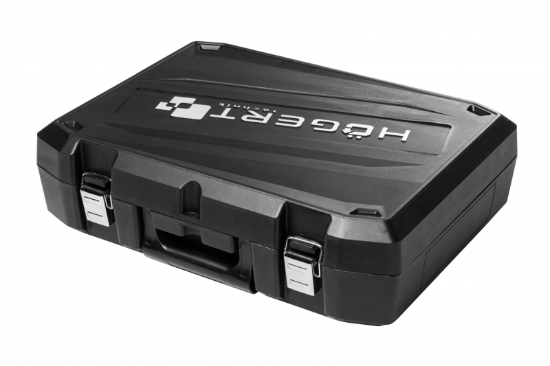 HÖGERT akkumulátoros ütvecsavarozó készlet, kefementes, 18V, akkumulátorral, töltővel