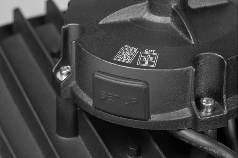 ATLANTA highbay lámpatest, LED, 150W-120W-90W, 150lm/W, CCT, AC100-240V, IP65