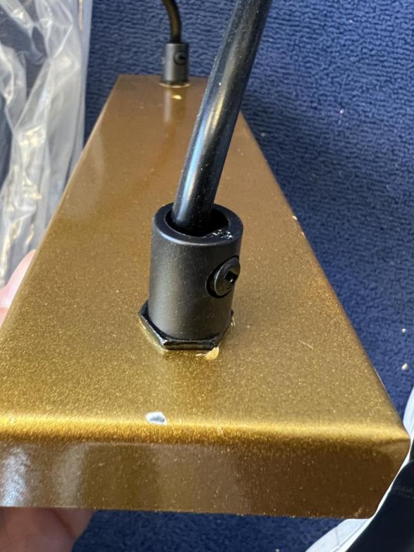 OUTLET Keret Sérült Dekor Avelin függőlámpa arany téglalap alakú kerettel, 80 cm széles 2287