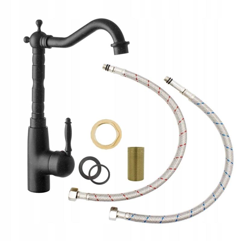 Gránitland Verve Konyhai csaptelep Arduin keménykő megjelenés forgatható kifolyóval 1208970701.