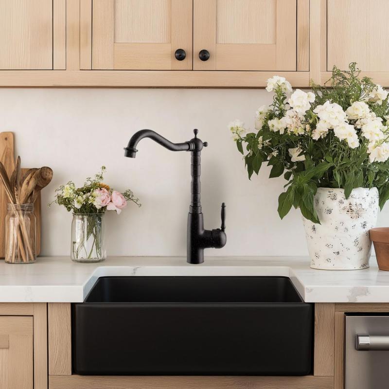 Gránitland Verve Konyhai csaptelep Arduin keménykő megjelenés forgatható kifolyóval 1208970701.