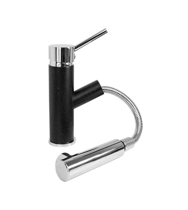 Graniteland Ceres Konyhai Csaptelep Arduin keménykő megjelenéssel, Kihúzható Kifolyóval és Kettős-Funkciós Kézi Zuhannyal 1208970706