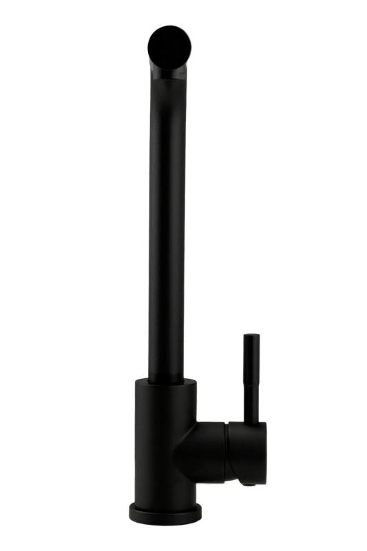 Fekete Mosogatókombináció 50x40cm Fekete Konyhai Csappal 1208970765