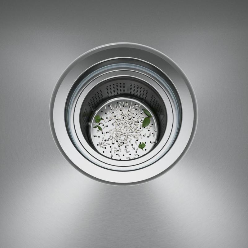 Franke Maris Quiet MQX 110.50 RVS mosogató 50x40 cm Alulról szerelhető 122.0694.477