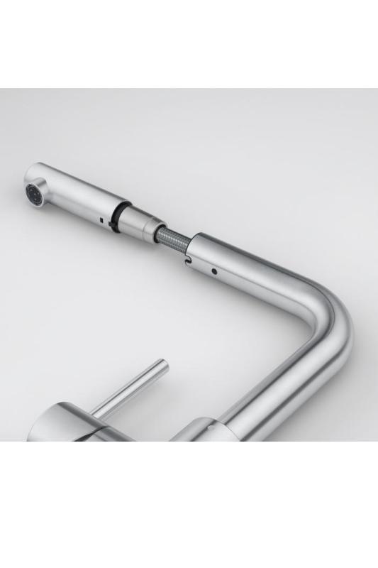 Franke Smart Glenda Konyhai csaptelep Rozsdamentes acél Kihúzható kifolyó 115.0706.986