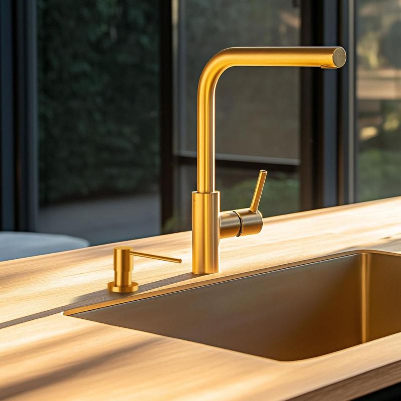 Ausmann Lirio Beépíthető Szappanadagoló Arany, felülről utántölthető 1208971199