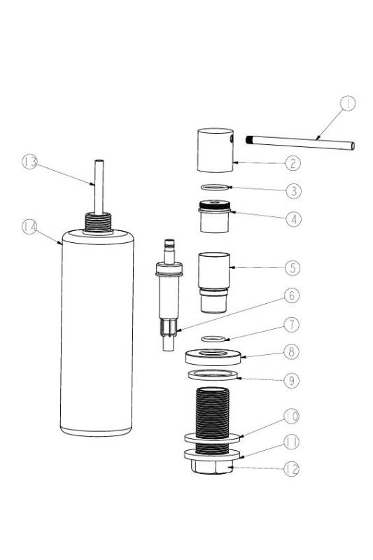 Ausmann Lirio Beépíthető Szappanadagoló Fekete matt, felülről utántölthető 1208971202