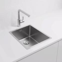 Pure.Sink Exclusivo rozsdamentes acél mosogató 34x40 cm 10mm sugárzású alulról, lapos beépítés és felépítés PEX3440-02