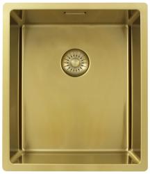 Pure.Sink Exclusivo Arany mosogató 34x40 cm 10mm sugár alulról, lapos építésű és felépített PEX3440-60