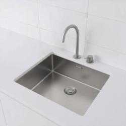 Pure.Sink Exclusivo RVS mosogató 50x40 cm 10mm sugár alulról, lapos építésű és felülről PEX5040-02