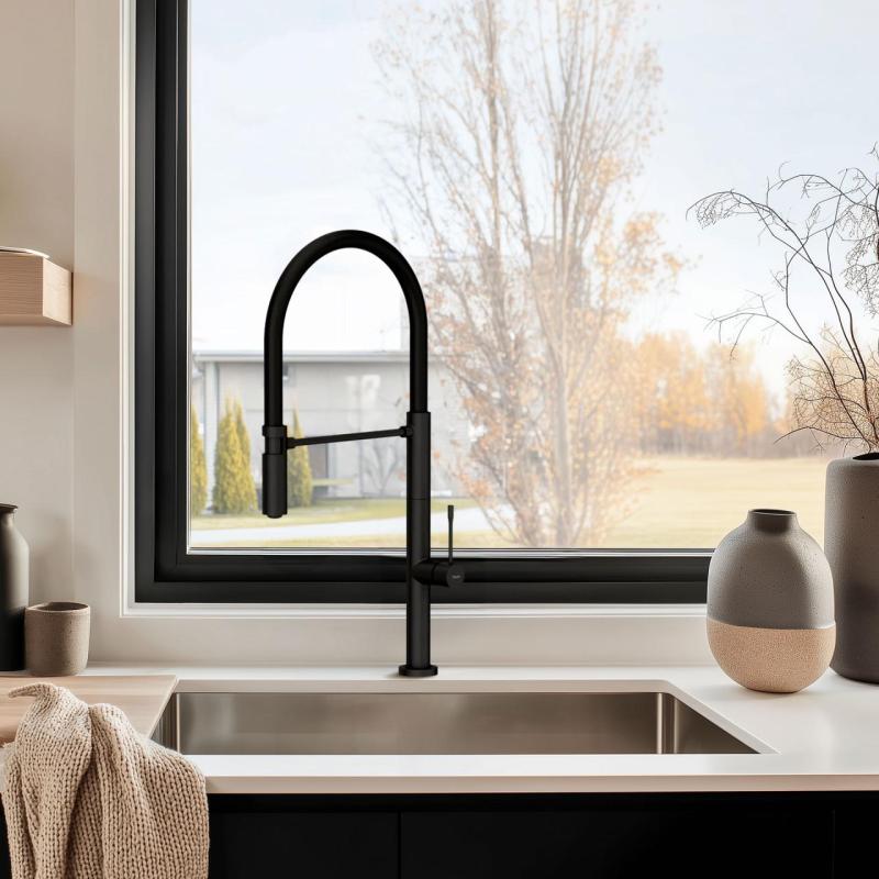 Pure.Sink Exclusivo RVS mosogató 50x40 cm 10mm sugár alulról, lapos építésű és felülről PEX5040-02