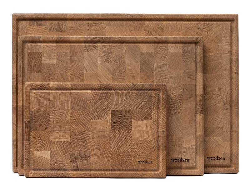 Woodsea Woodstone Oak S - Tölgy Fa Vágódeszka 30x20cm 1208971356