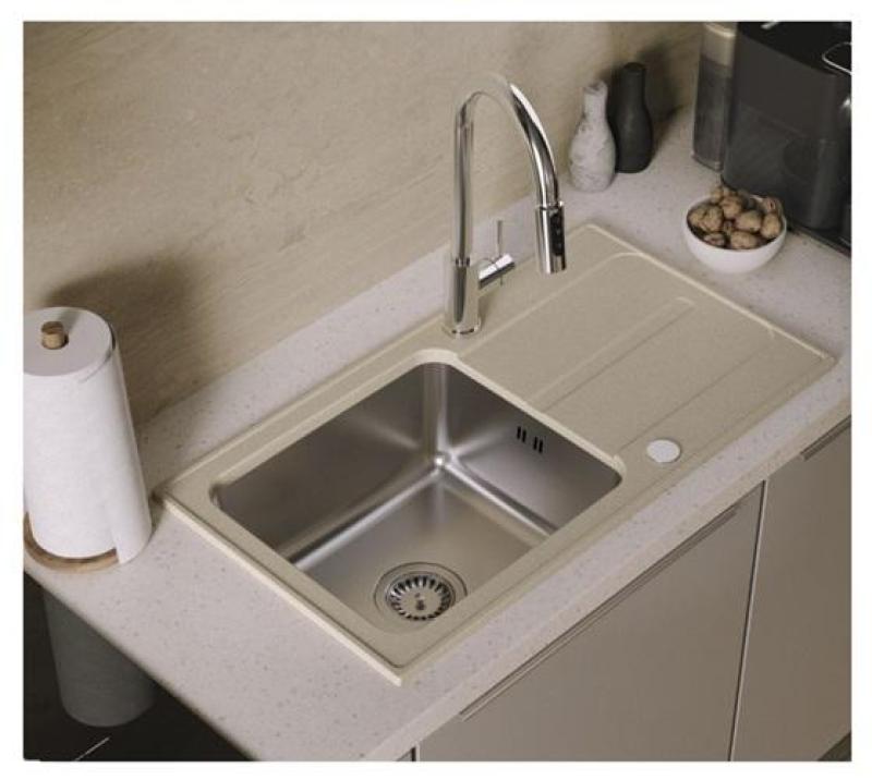 Quadri Viora Konyhai csaptelep Króm 3-utas, extra csatlakozással a szűrt vízhez 1208971405