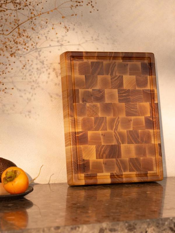 Woodsea Woodstone Ash M - Essen Fa Vágódeszka 30x40cm 1208971527