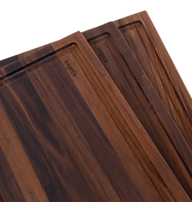 Woodsea Butcher Groove M - Diófa Vágódeszka lécsatornával 50x38 cm 1208971535