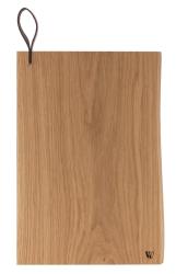 Woodsea Chop-Chop Oak M - Tölgyfa vágódeszka 35x24cm bőr fogantyúval 1208971540