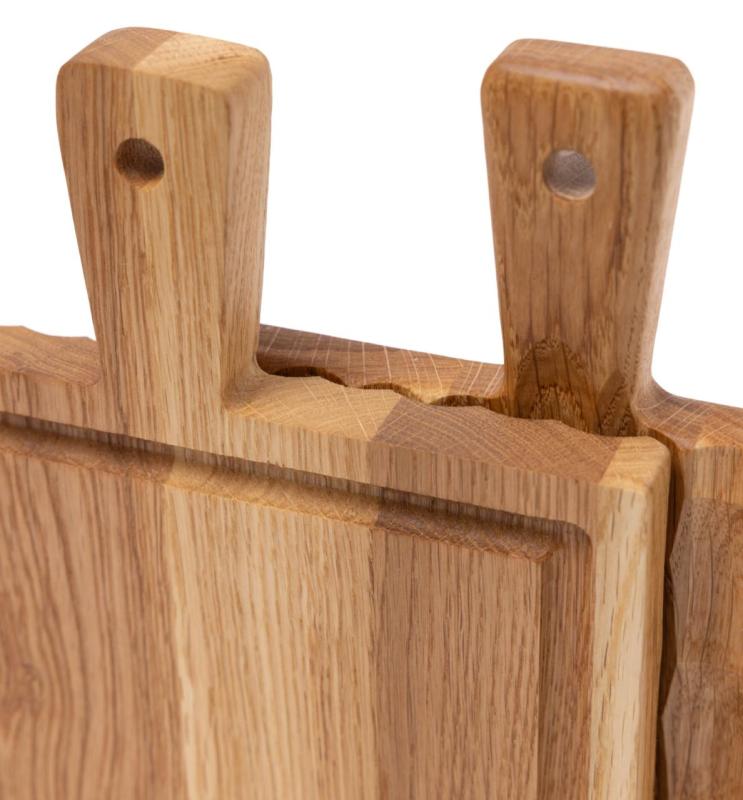 Woodsea Dunes Oak M - Tölgyfából készült Dunes vágódeszka 34x26cm 1208971546