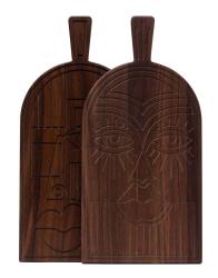 Woodsea Maszk Dió - Diófa Maszk vágó- és szolgálótálca 38x19 cm 1208971561