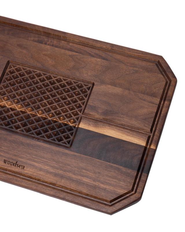 Woodsea Castle Steak - Diófa Steak vágó- és szolgálótálca 45x30 cm 1208971569