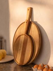Woodsea Pizza L - Tölgyfa pizza deszka Kör Ø35 cm 1208971583