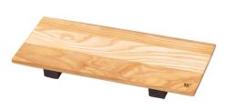 Woodsea Sushi S- Tölgyfa Sushi deszka diófa lábakkal 30x12 cm 1208971584