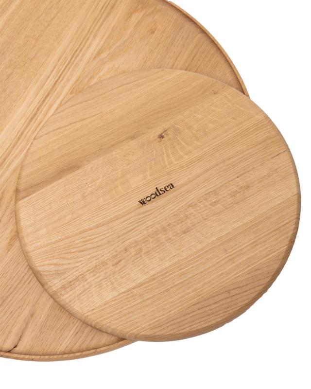 Woodsea Serving S - Tölgyfa kerek tálcák Ø30 cm 1208971587