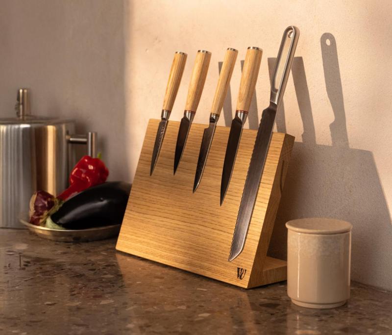 Woodsea Fogd Meg Az Én Késemet - Tölgyfa Késtartó Asztal 32x22 cm 1208971599