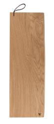 Woodsea Serving S - Tölgyfa szolgálódeszka 55x17 cm bőr fogantyúval 1208971615