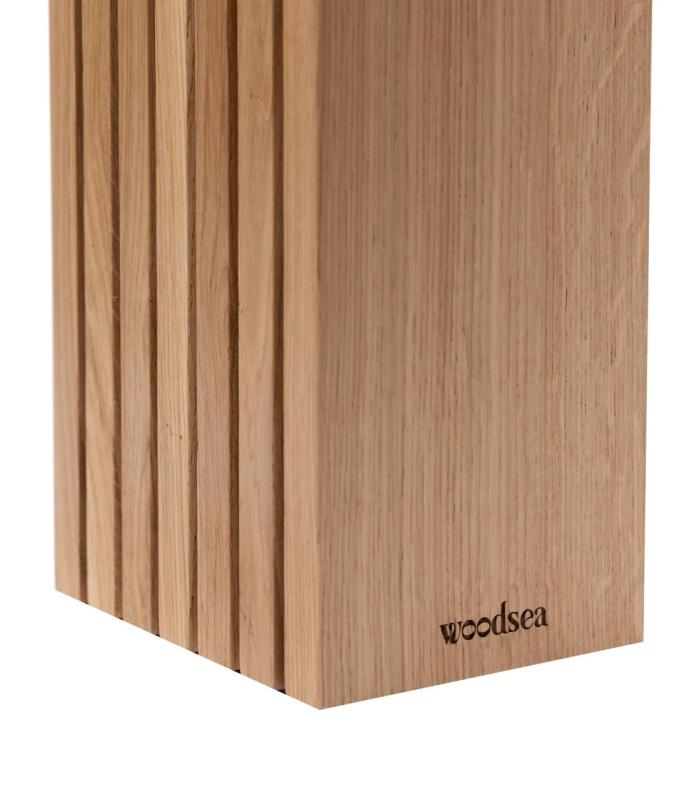 Woodsea Block Oak S - Tölgyfából készült Kés Tartó Blokk 13x8 cm 1208971617