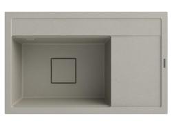 Graniteland Seta Granit Beige Homok Mosogató felépítés 80x50 cm1208971620