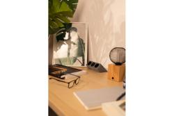 Bútorcsatlakozó SOFITO, 2xSHUKO, USB A+C, 1,5 m kábel, szürke flock