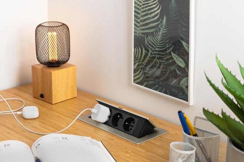 SOFT kihúzható tápcsatlakozó, tápkábel 1,5 m