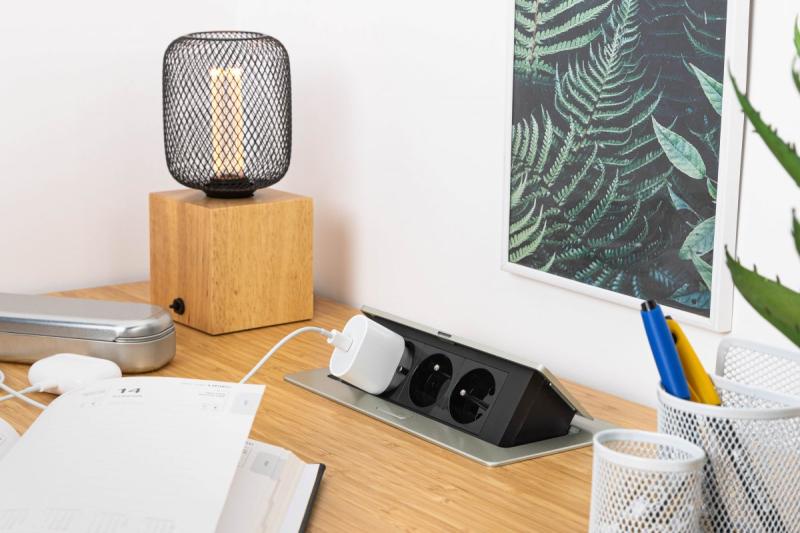 SOFT kihúzható tápcsatlakozó, tápkábel 1,5 m