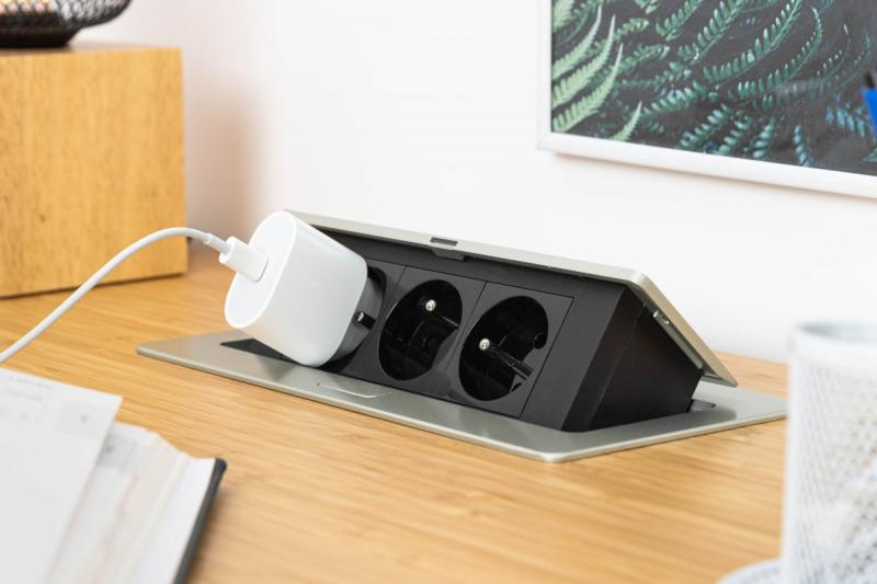 SOFT kihúzható tápcsatlakozó, tápkábel 1,5 m