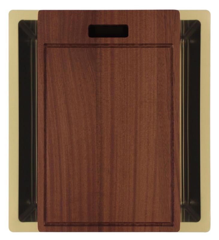 Pure.Sink Luxion Arany mosogató 36x40 cm, alulra szerelhető, síkba építhető és felülre szerelhető PLX3640-60