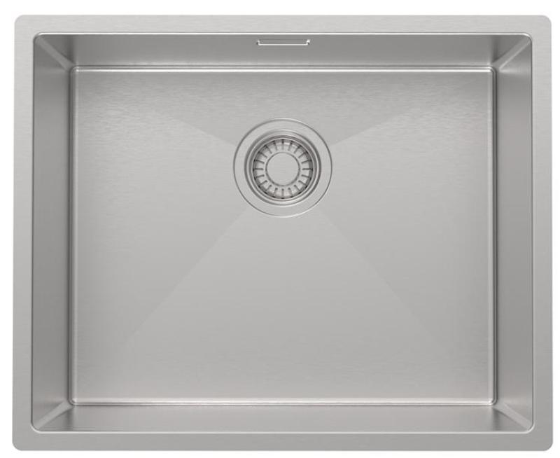 Pure.Sink Luxion Rozsdamentes acél mosogató 50x40 cm, alulról szerelhető, síkba építhető és felülről szerelhető  PLX5040-02