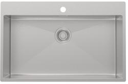Pure.Sink Luxion Nagy rozsdamentes acél mosogató 78x50 cm Tapwing csaplyukkal PLX7850T-02