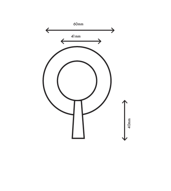 MURO TUA falba építhető csaptelep króm M1.B31.R.CR