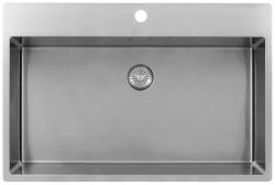 Pure.Sink Exclusivo Rozsdamentes acél nagy mosogató 75x40cm Tapwing csaplyukkal PEX7540T-02