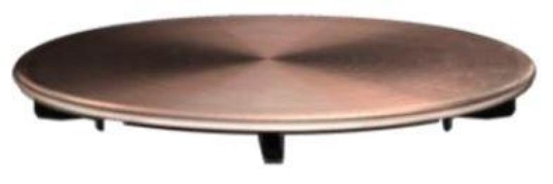 Pure.Sink Universal Drain cover, basket plug cap; round, polished copper cover for drain hole WSTCOV-62