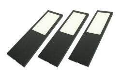 Indux Solin Konyha felszerelés Multi Tone LED szett 3 spot x 3,6 W fekete 1208972345