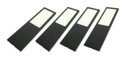 Indux Solin Konyha felszerelés Multi Tone LED szett 4 spot x 3,6 W fekete 1208972346