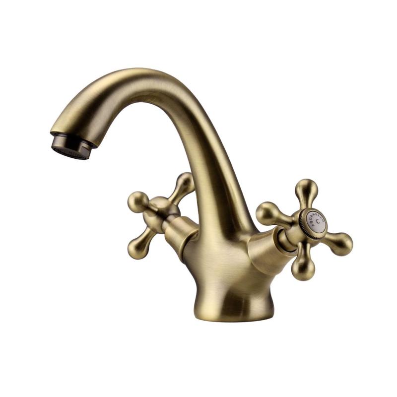 Aquanello Heritage Ascot Klasszikus nosztalgikus mosdócsaptelep bronz BN-4101-HA