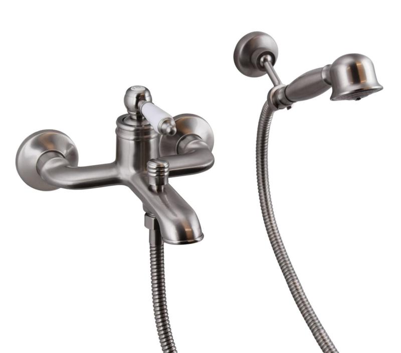 Aquanello Heritage Manor Klasszikus fürdőszoba csaptelep rozsdamentes acél NB-3001-HM