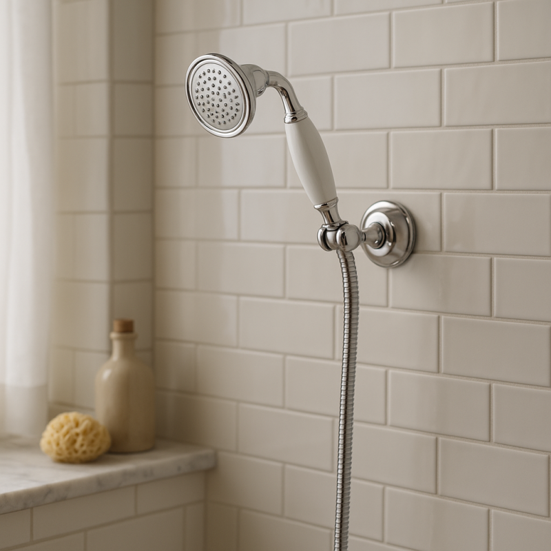 Huber Victoria kézi zuhanytartó kampóval króm 63.03H.CR