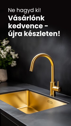 A Pure.Sink ötvözi a stílust, a funkcionalitást és az innovációt.